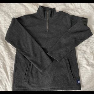 GAP fleece quarter zip up